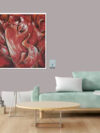 Positive Vibrations Inspirational Colorful Workplace Art Energy Motivational Office Wall Art Elevate Your Vibration Positive Wall Art Canvas