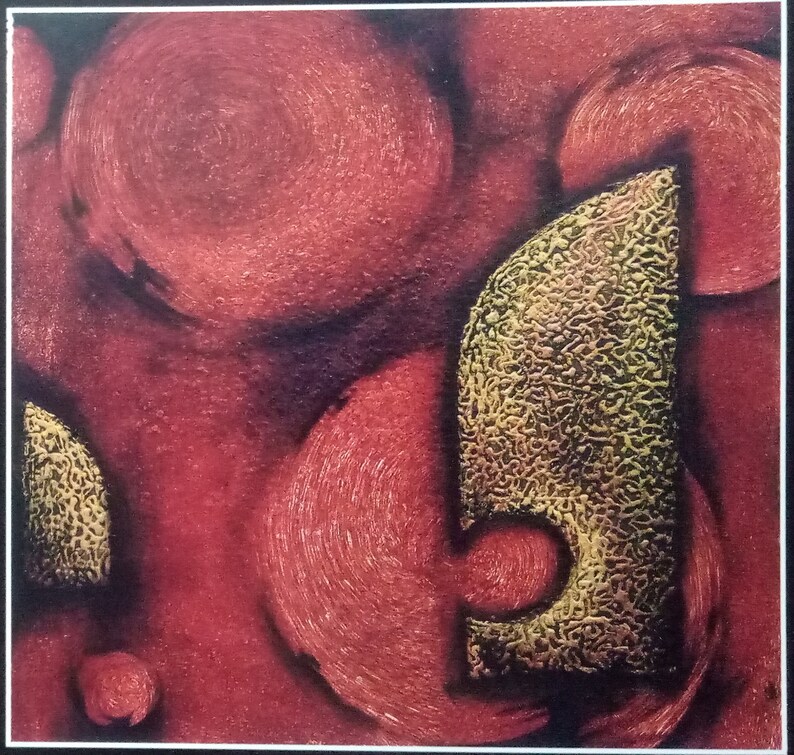Ganesha Abstract Acrylic Painting on Canvas, Contemporary art,Modern Ganesha Painting Abstract Indian Art,Texture Painting,Elephant Painting