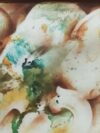 Eternal Bliss Ganesha Painting Original 3 Pieces Blessed Yoga Wall Decor Figurative Art Indian Paintings Ganpati Wall Art Abstract Painting