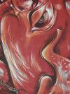 Ganesha Oil Painting on Canvas, Original Custom Hand-painted Indian Wall Art Painting Modern Wall Art Living Room Decor