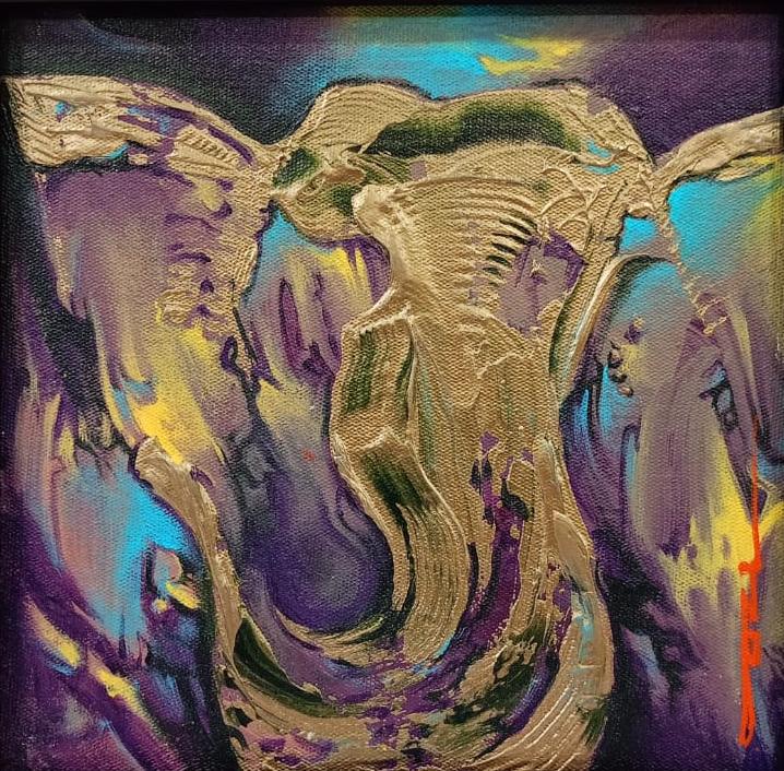Aarambh Acrylic on canvas